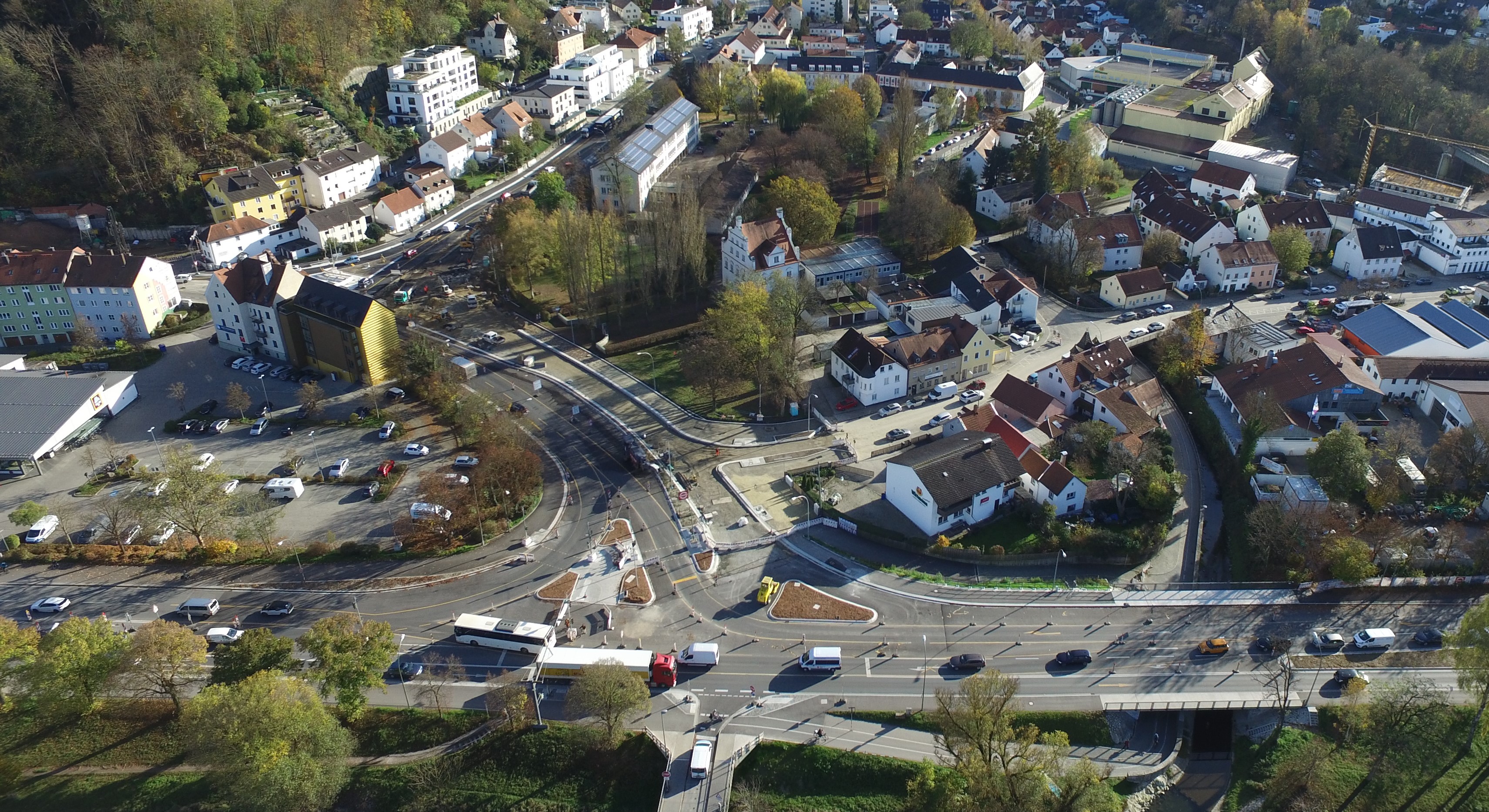 Kupfereck (B 11/B 15) am Wochenende wegen Asphaltierungsarbeiten gesperrt