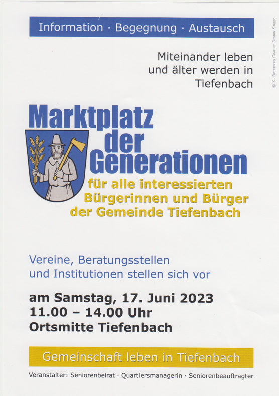 Marktplatz der Generationen am 17.06.2023